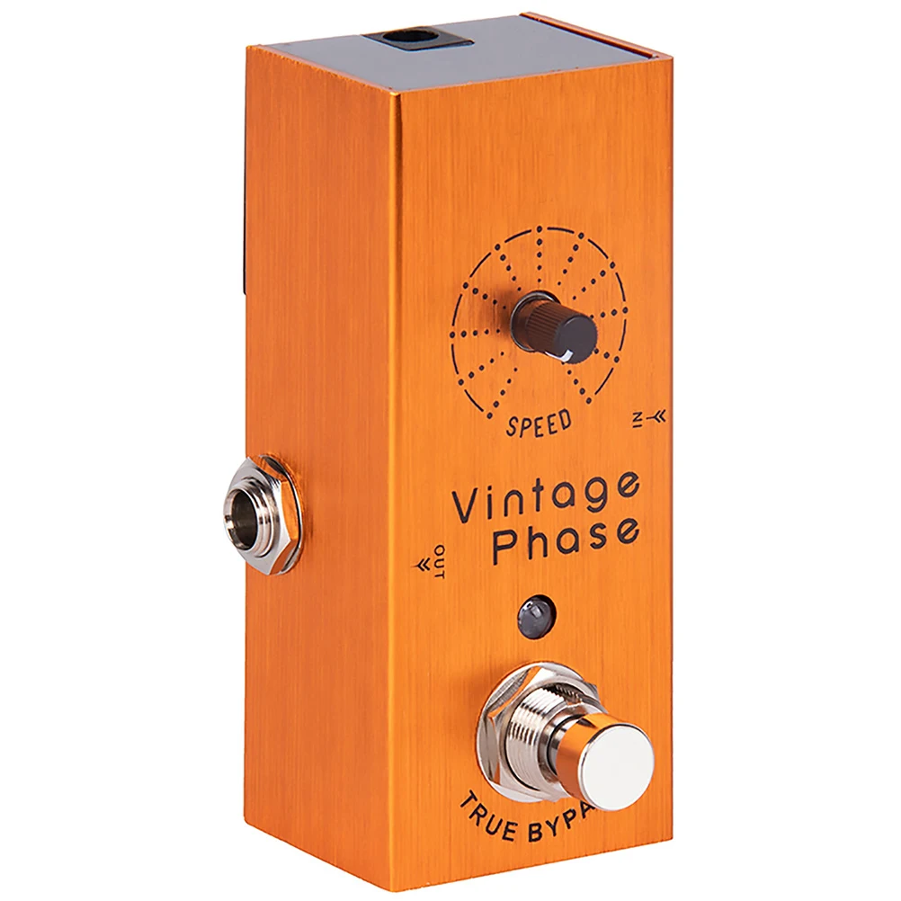 

1Set Analog Phase Effect Pedal for Electric Guitar Bass True Bypass Metal Shell Noise Free Professional Music Instrument