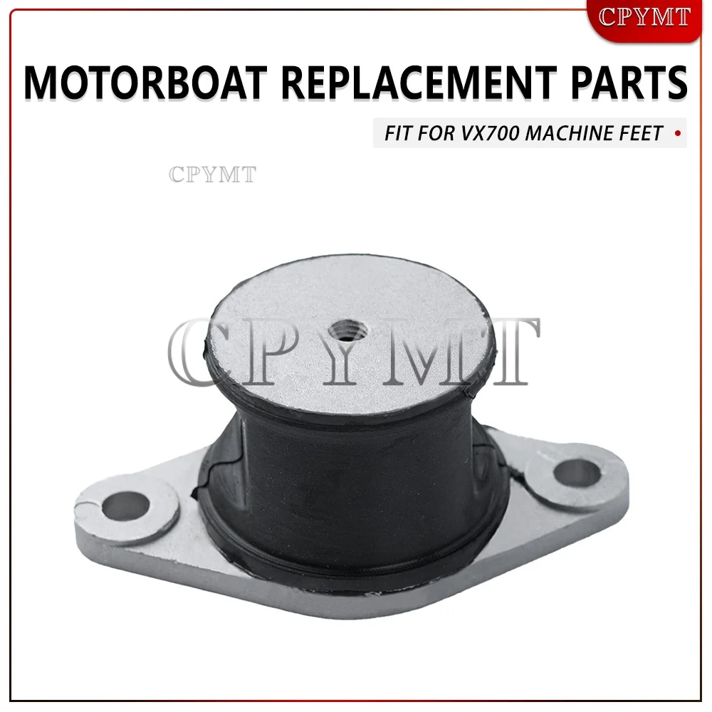 Stainless Steel Rubber Shock Absorber Replacement Fit For VX700/S Motorboats Buffer Machine Feet Parts