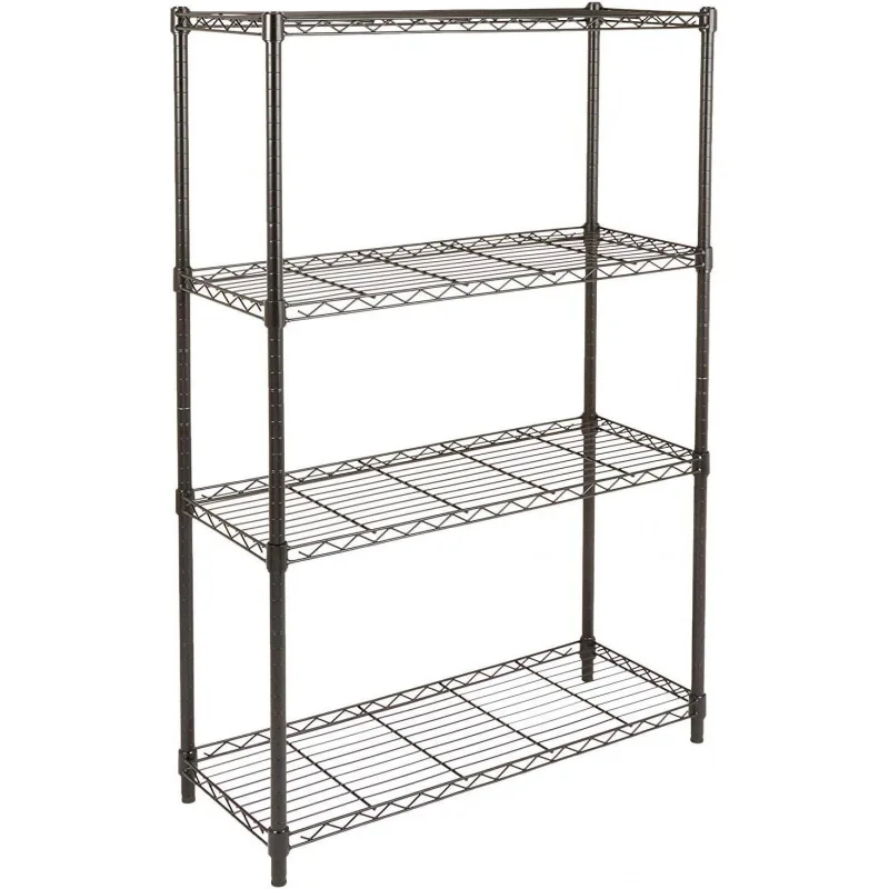 Shelf Adjustable Heavy Duty Steel Wire Rack Storage Shelving Organizer for Kitchen, Garage, 36