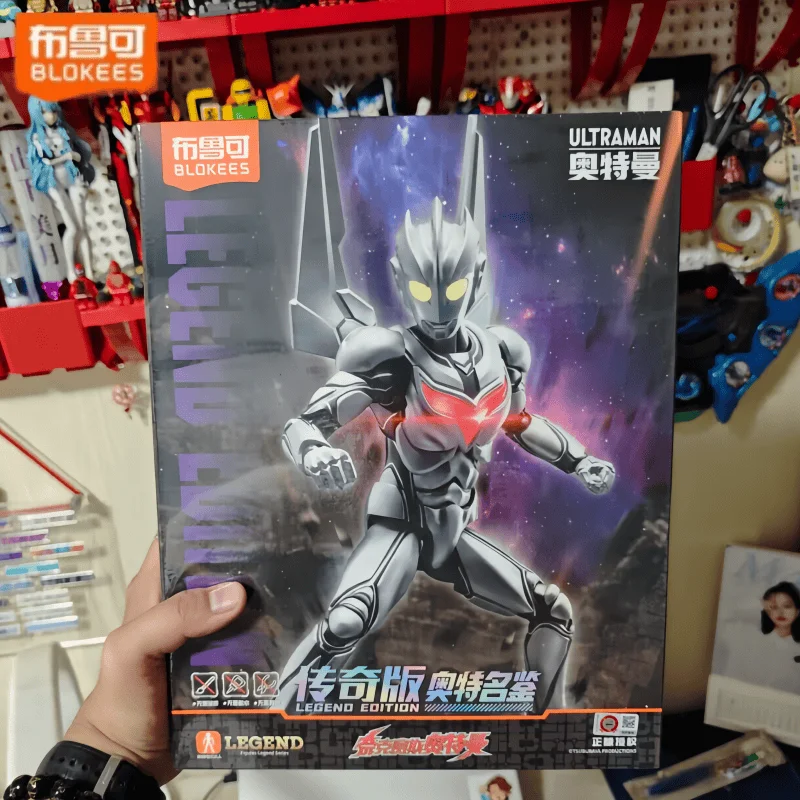 

Genuine Blokees Figures Noah Blaze Sero Ultraman Legendary Edition Assembly Model Toys Collectible Action Figures