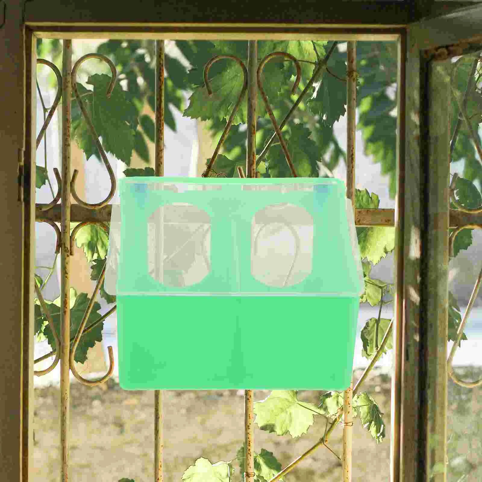 

Pigeon Feed Box Bird Feeder for Cage Food Container Water Dispenser Parrot Accessories Canary