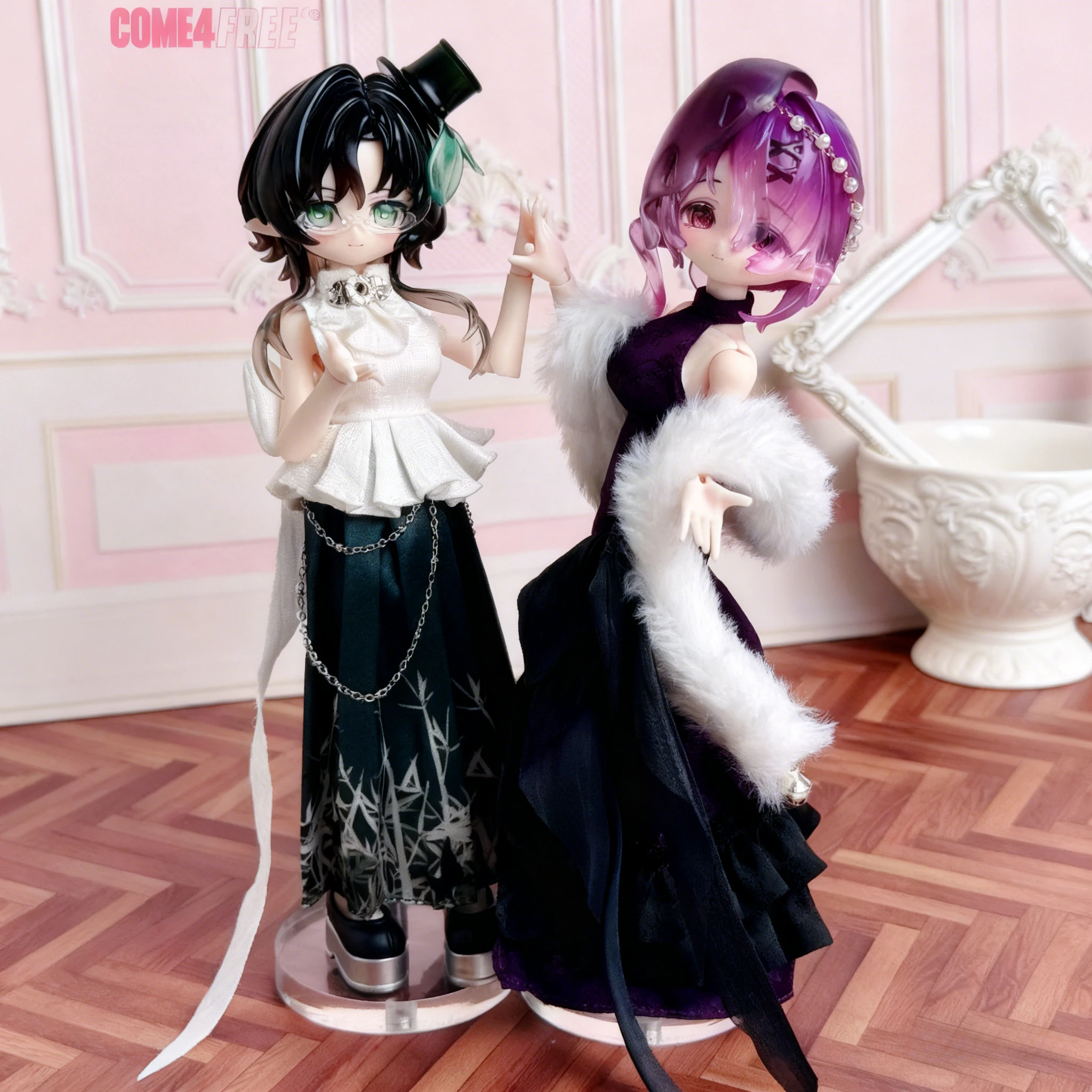 Come4free Minty Fortune Slip Spirit Series Blind Box Minty V31/8 bjd Action Figure Collection Desktop Ornament Model Trend Gift