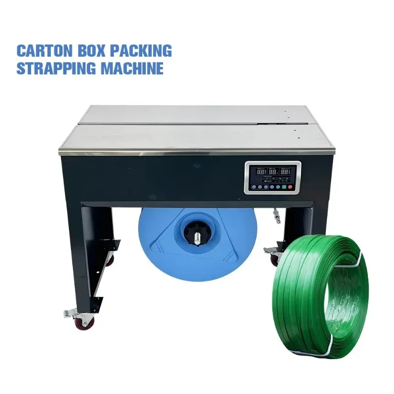 

【Brand new】Semi Automatic Electric Carton Sealing Machine High Efficiency PP PET Strapping Tool Box Packaging Logistics Warehous