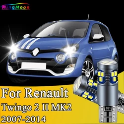 2Pcs T10 LED Bulbs Parking Lamp Interior Clearance Lights For Renault Twingo 2 II MK2 2007 2008 2009 2010 2011 2012 2013 2014