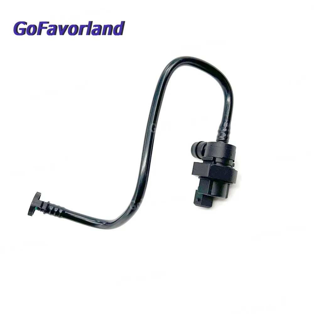 

Fuel Tank Ventilation Valve+Pipe Black Plastic 13907515795 13 90 7 515 795 For BMW E65 760i 2002-2008 E66 760Li 2002-2008 E67