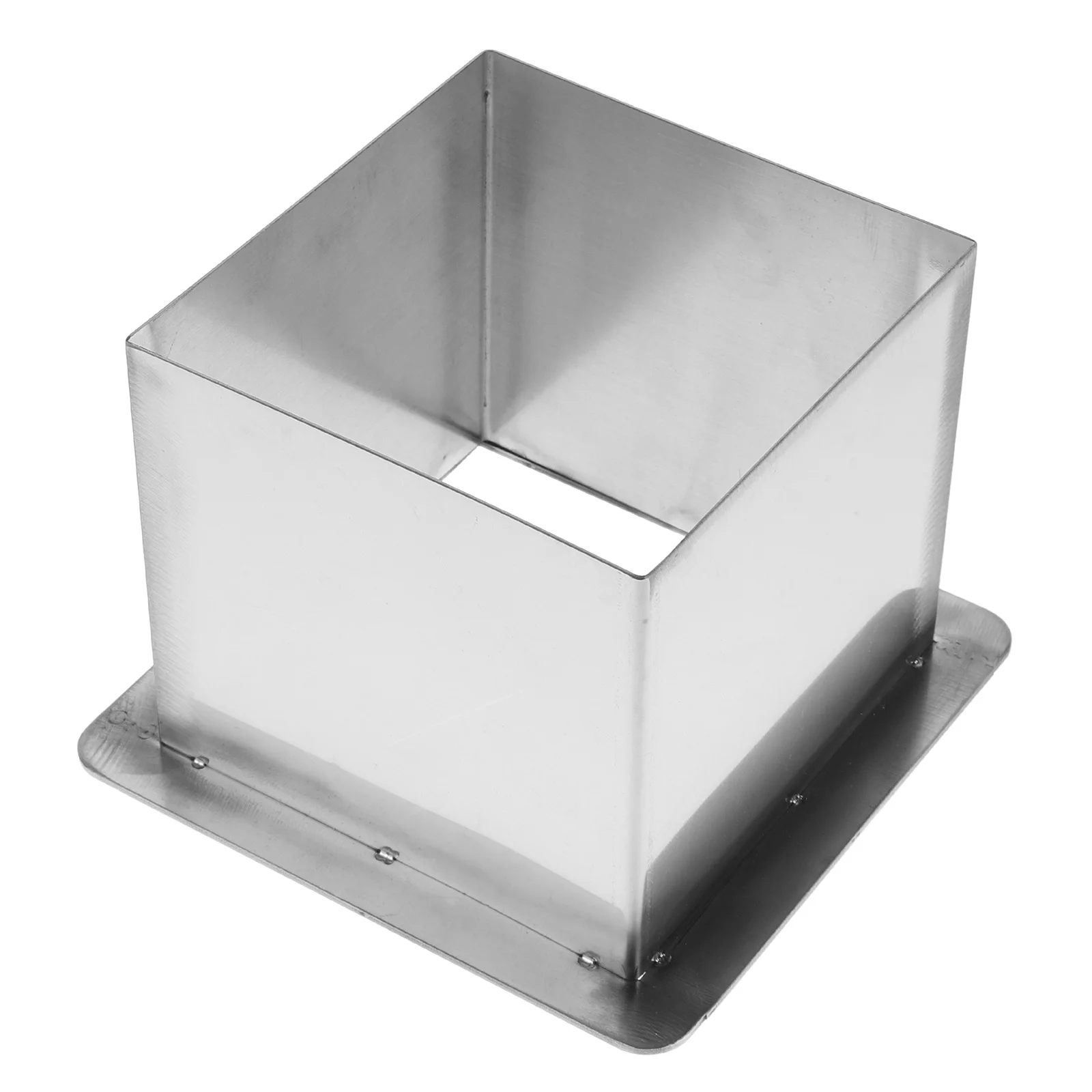 

Trash Chute Grommet Stainless Steel Kitchen Counter Built-in Easy Clean Scratch Resistant Rustproof Square Design Compatible