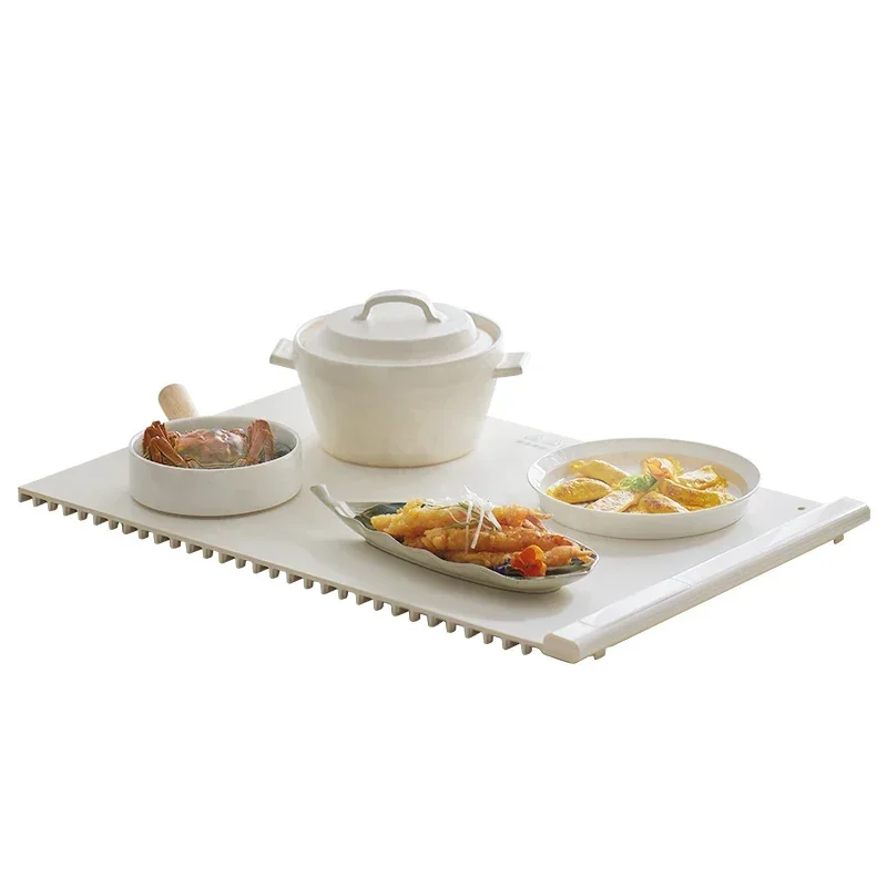 Food Warming Tray with Adjustable Temperature Portable Electric Warming Tray Hot Plate