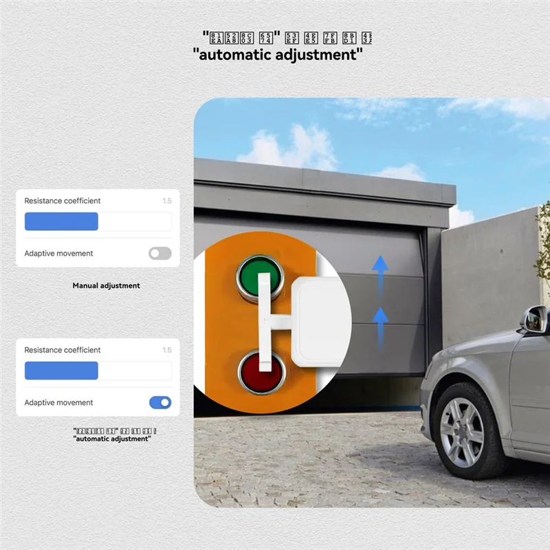 A73E-Tuya Smart Bluetooth Finger Robot Warp Switch Button Key Smart Life App Spraakbesturing via Alexa, Google Assistant