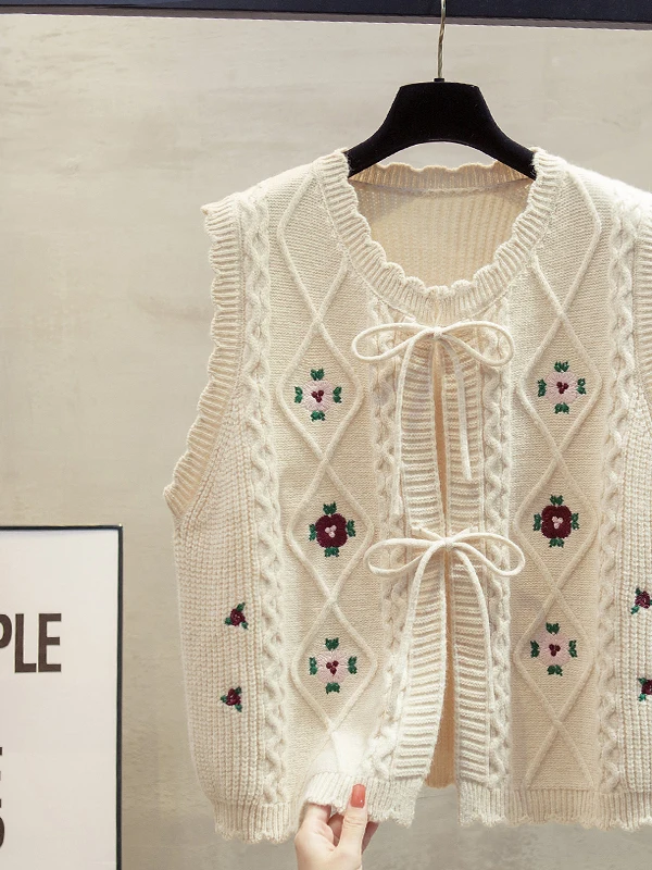 

Женский вязаный кардиган, жилет, круглый, с открытой передней частью, весенне-осенняя верхняя одежда, модный многослойный свитер, накладка на плечо для поездок на работу