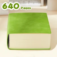 Super Thick Notebook (640pages) A6 Creativity Stationery Blank Notepads Pu Cover School Office Supplies (Sketching And Graffiti)