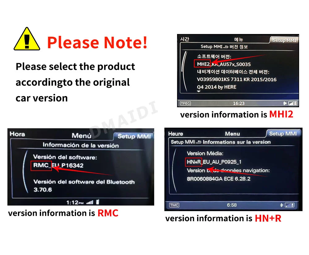 Picture 6: 8.8'' 8 Core Android 14 Car Radio System Stereo For Audi A1 Q2 Multimedia Player WIFI Carplay Auto SIM Google GPS Touch Screen