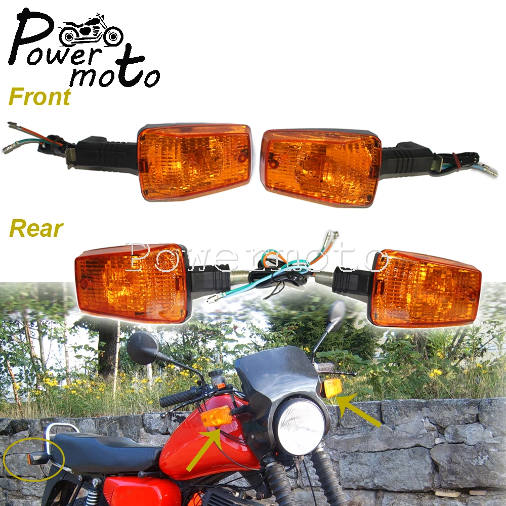 4PCS Motorcycle Fro… - image