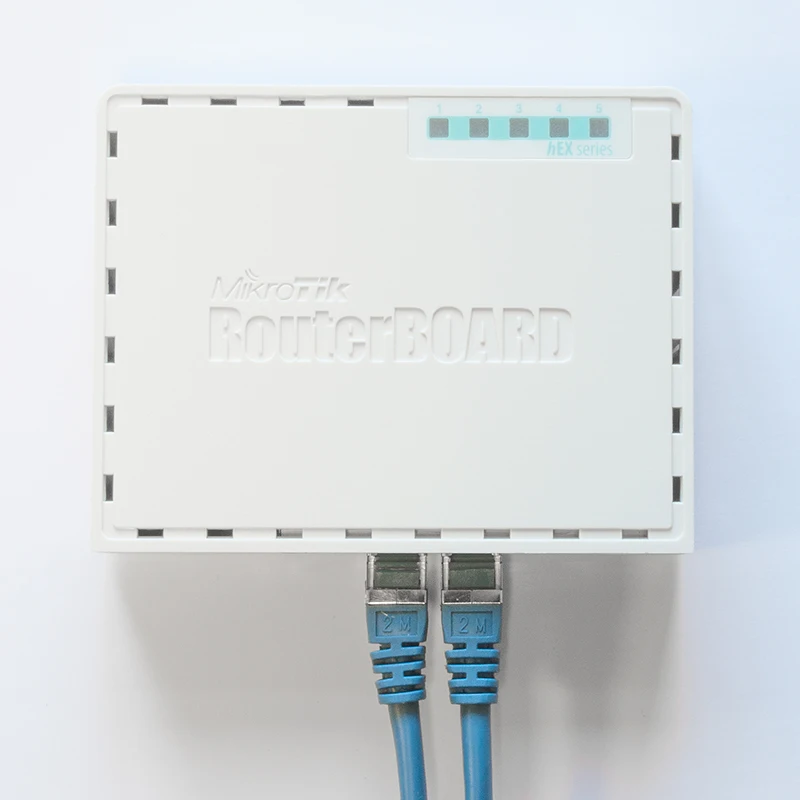 Imagem -03 - Mikrotik-roteador Gigabit Ethernet Hex Rb750gr3 Suporta 10 100 1000 Mbps Portas Ethernet Novo