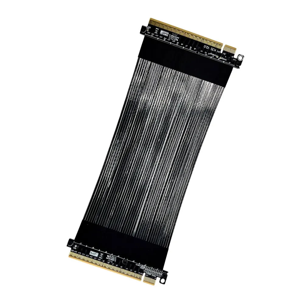 ADT-Link PCIe 5.0x16 Extension Cable Male-to-Male Female-to-Female PCIe TX-RX Signal Exchange Direct Connection Riser Adapter