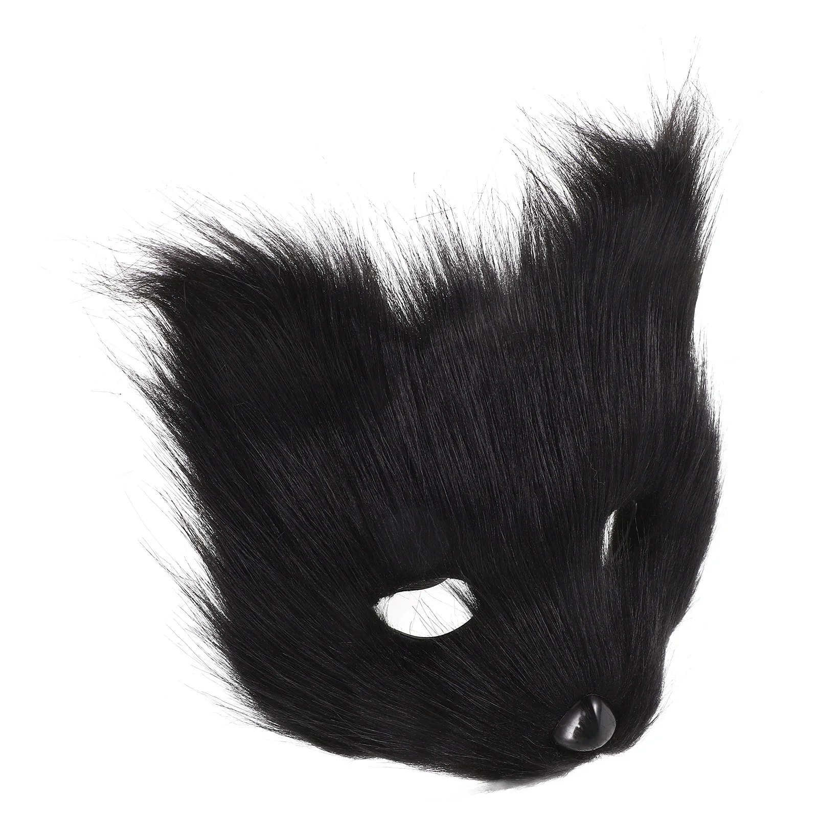 

Fox Half Face Animal Mask for Halloween Cosplay Masquerade Parties Realistic Fox Mask Adult Animal Masks Party Accessories