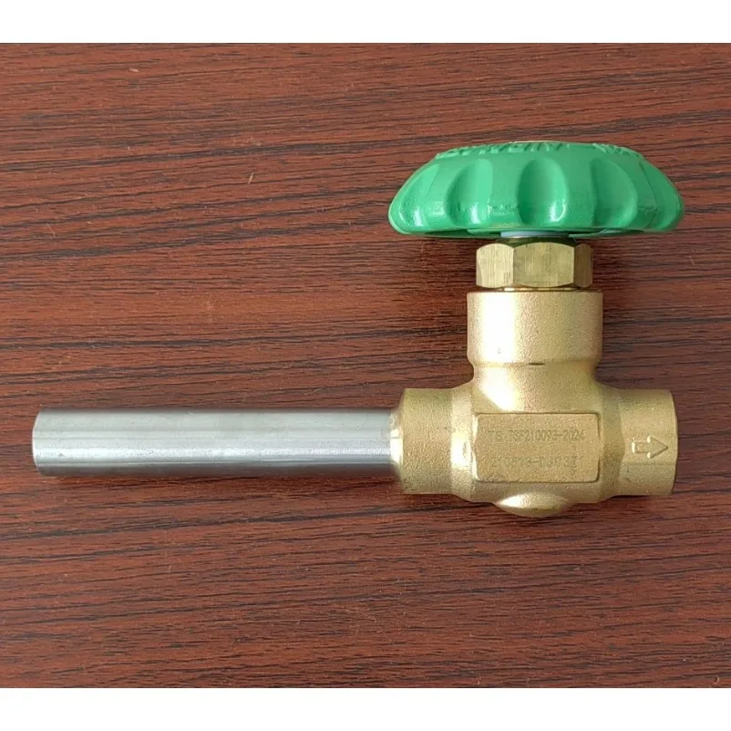 LNG gas cylinder accessories Cryogenic inlet valve Liquid oxygen cylinder valve Dewar cylinder globe valve