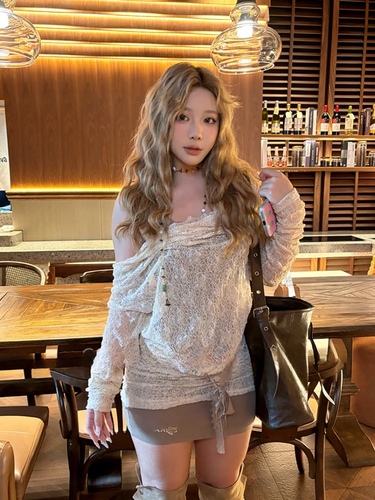 2026 2 Piece Sets Summer Boho Floral Dress Sleeveless Women Beach Vacation Party Wear Vintage Korean Fashion Stylish Clothing