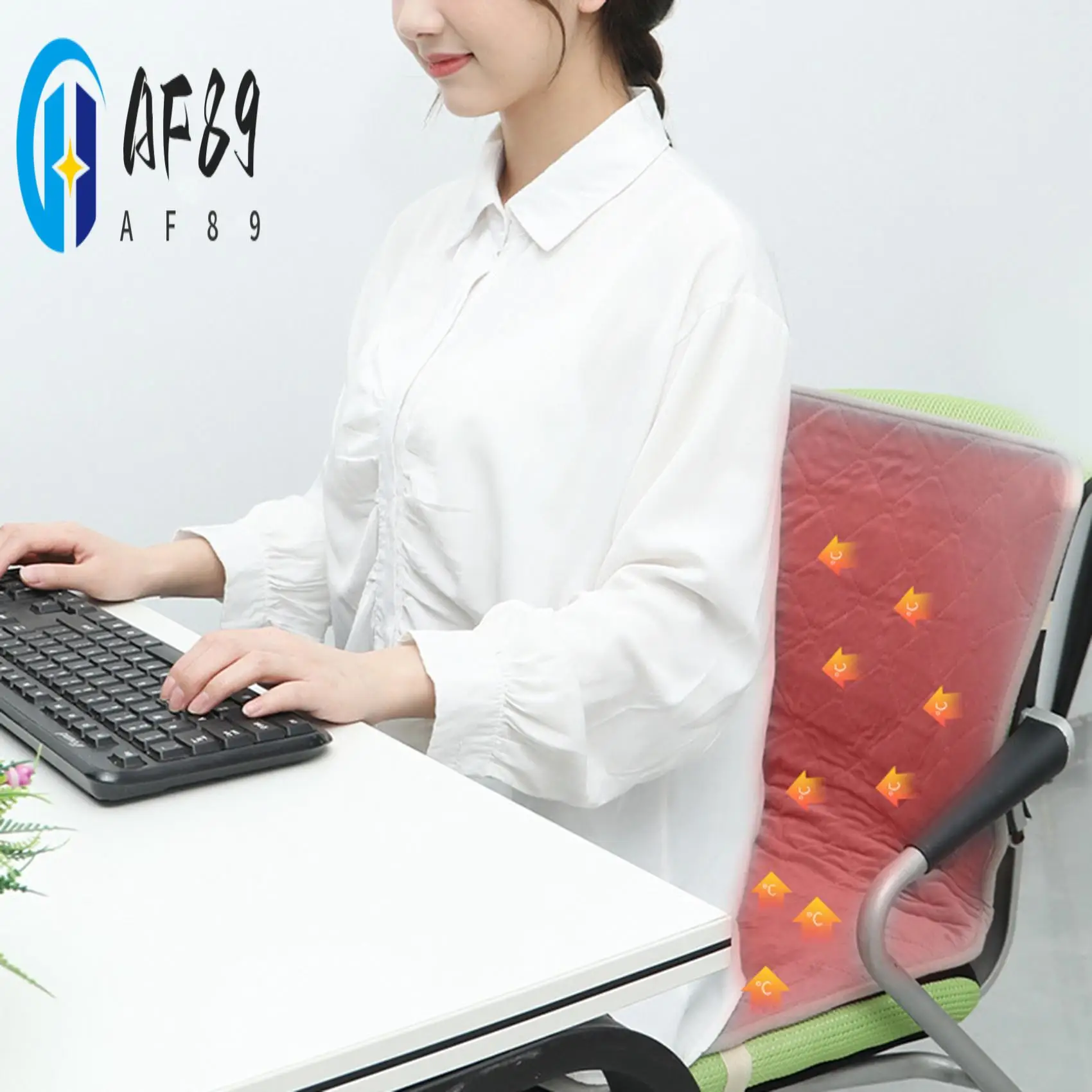 

AF89-нагревательная подушка для офисных сидений, грелка 43X90 см с USB-кабелем, быстрый нагрев, электрическая зимняя теплая регулируемая температура