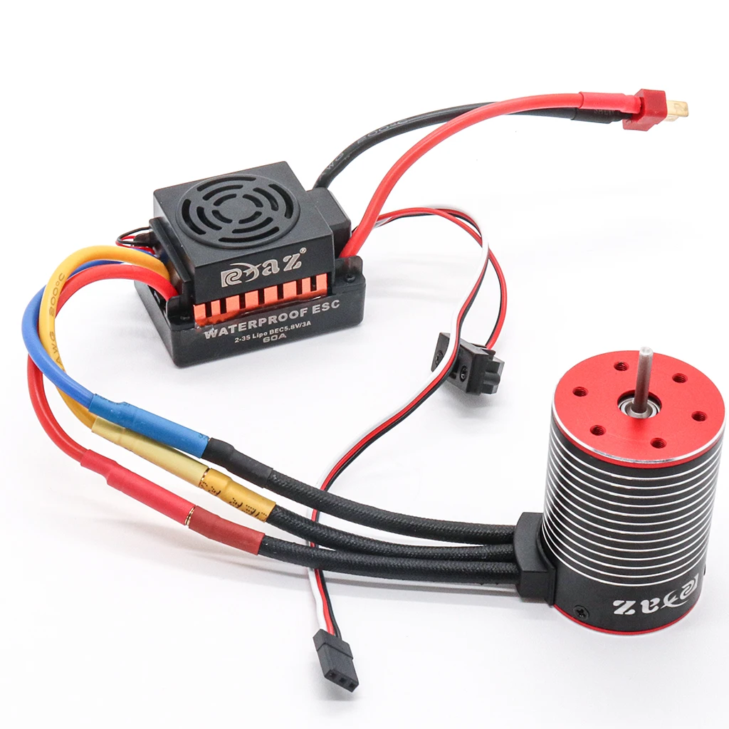 RC 3650 Bürstenloser Motor für Axial Traxxas TRX4 RC Crawler 1/10 Autoteile Accs Spielzeug LKW Tanks 3650 DC Bürstenloser Motor RC – Detail 15