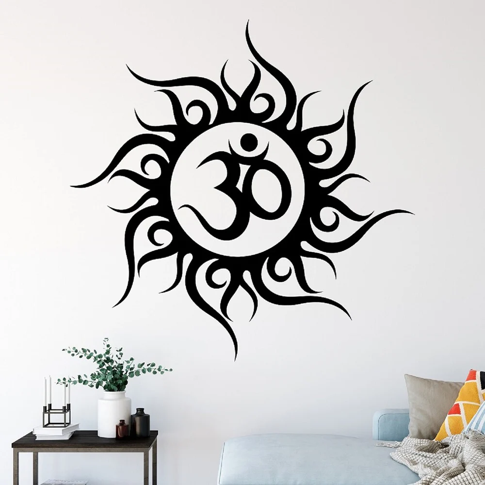 Om Symbol Yoga Wall… - image