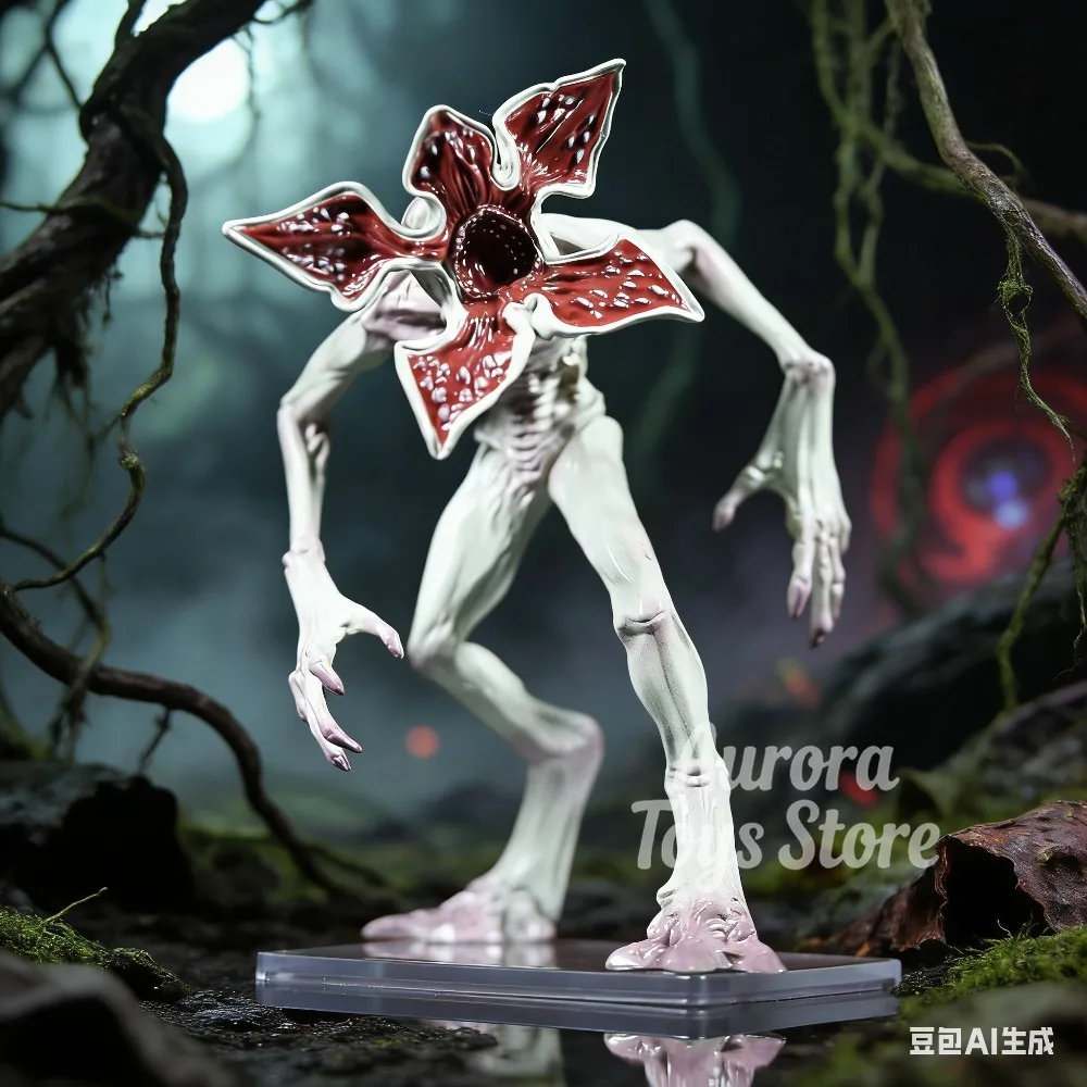 Stranger Things Filmfigur Demogorgon Actionfiguren PVC-Statue Desktop-Ornament Sammlermodell Spielzeug Geschenke 17cm