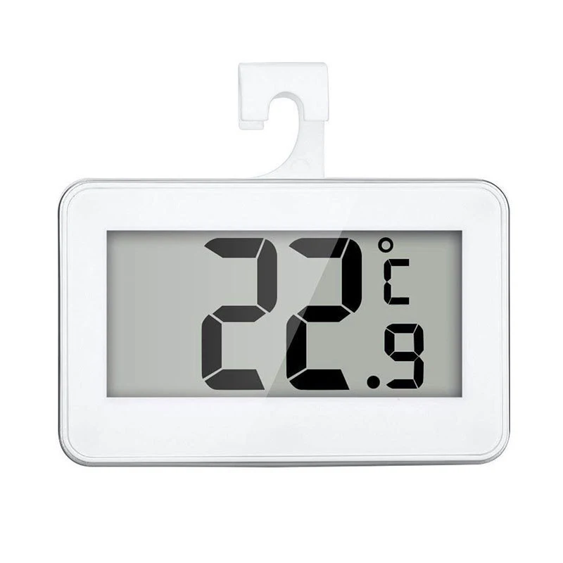 Multi-Purpose Thermometer Precision Fridge Freezer With Adjustable Stand Magnet Screen Waterproof Refrigerator Thermometer Tool