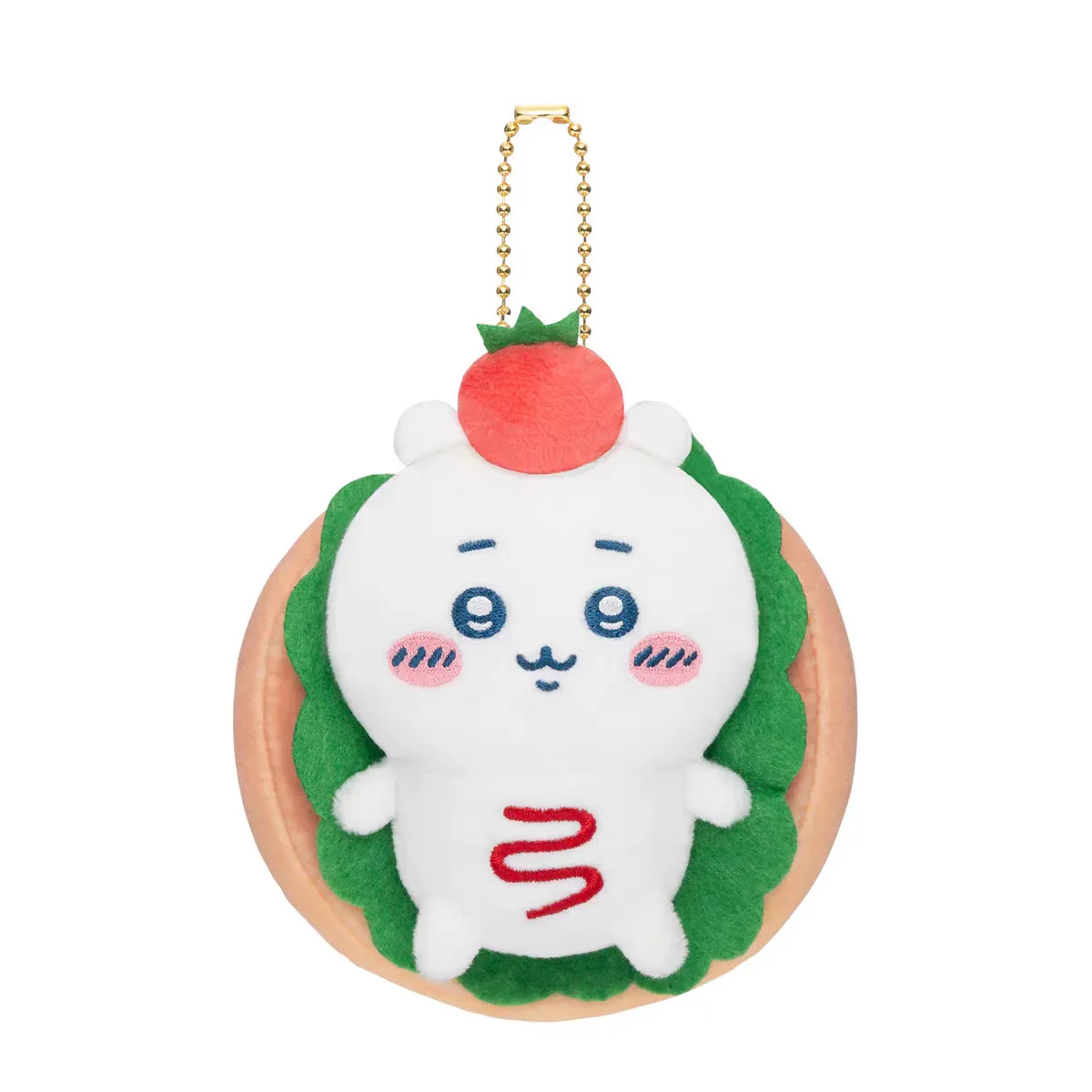Jiyi Bakery Serie Plüsch-Schlüsselanhänger Sandwich Hotdog Hachiware Usagi Charaktere Niedliches Weiches Spielzeug Taschenanhänger Sammlerstück Geschenk – Detail 4