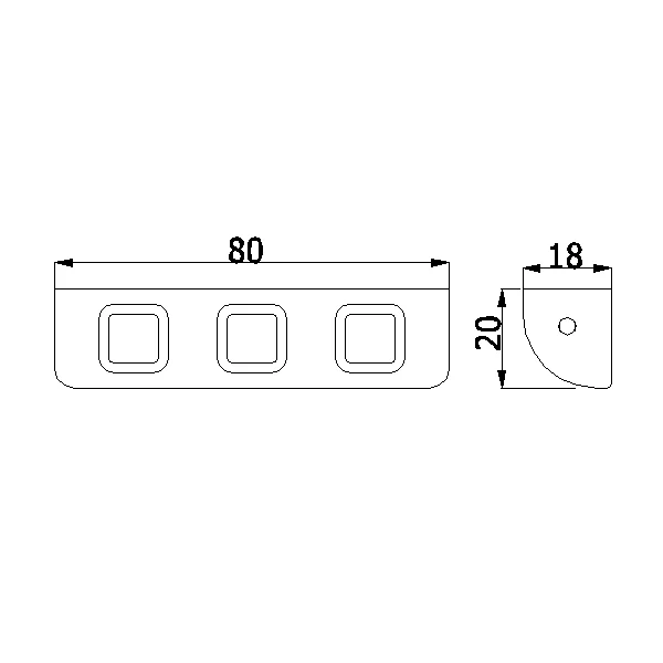 Applique murale LED avec télécommande sans fil IP68, 3W, pour escalier, couloir, porche, armoire, nouvel arrivage