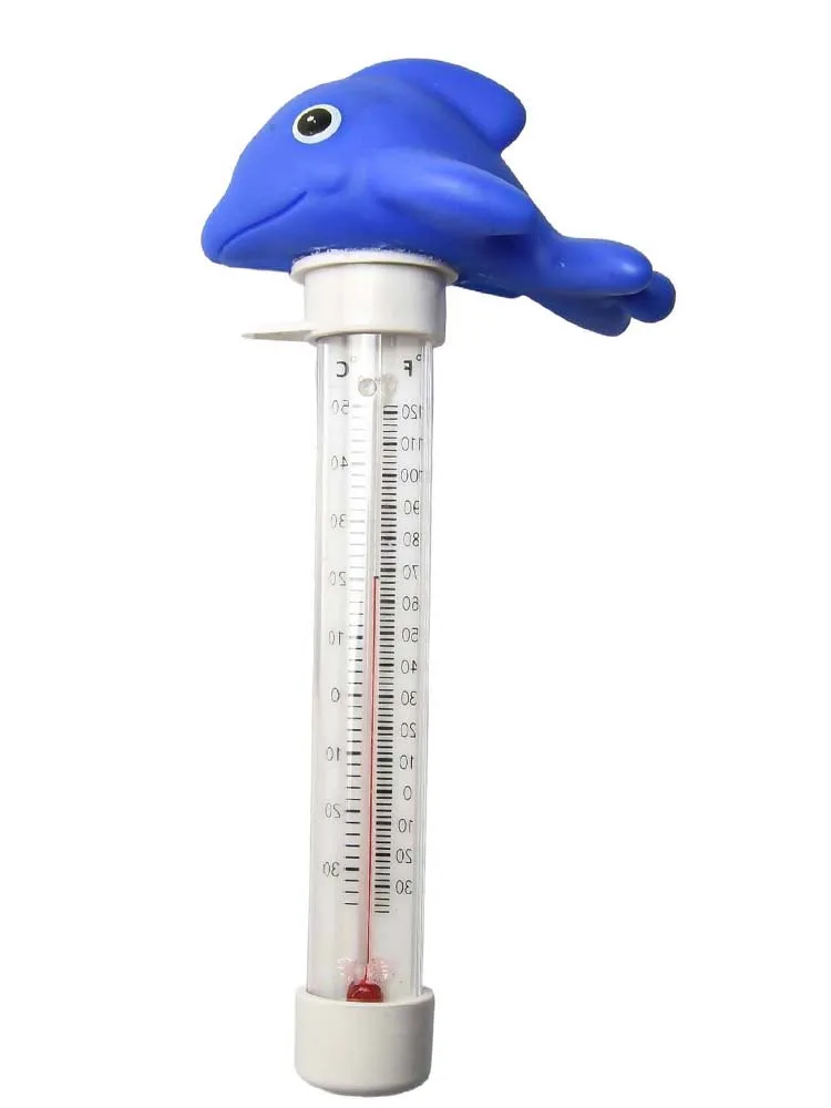 Floating Pool Thermometer, Shatterproof Design, Real time Temperature Monitoring, Perfect Addition to Swimming Pools and Spas