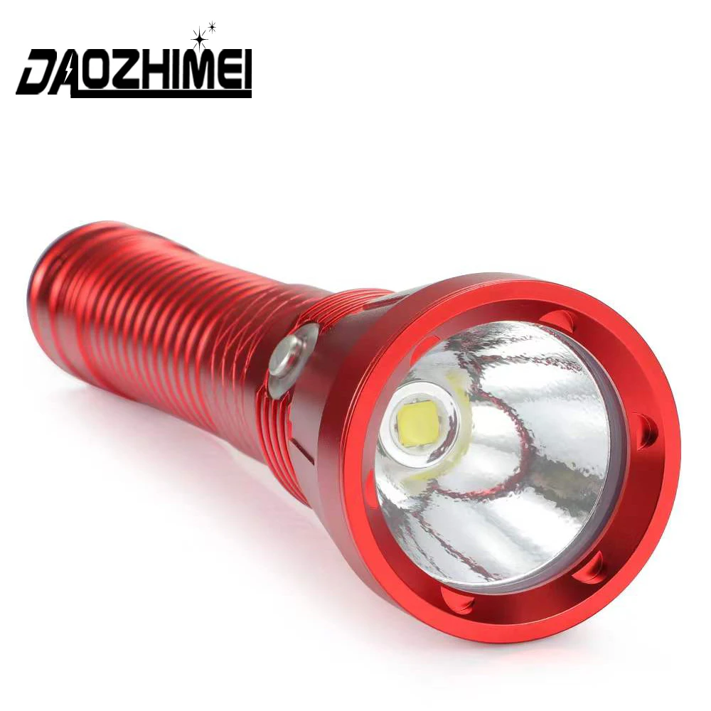 6000 Lumen XHP70 LED Dive Flashlight 4 Modes Underwater headlight Portable Caving Lamp 26650 Tactical Fishing Light Diving Lamp