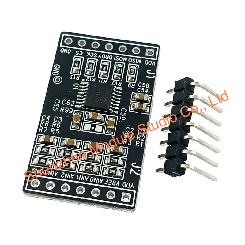 Módulo ADC Autocalibrable de 16 y 24 Bits ADS1120 ADS1220, Conversor Analógico a Digital, Placa de Adquisición de Voltaje