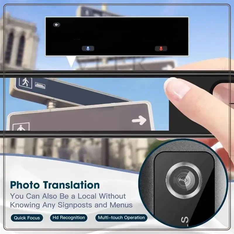 

Reliable-Multilingual Voice Translation Pen 3.76 Inches Screen 142 Languages Online & Offline Capabilities Smart Voice Translato