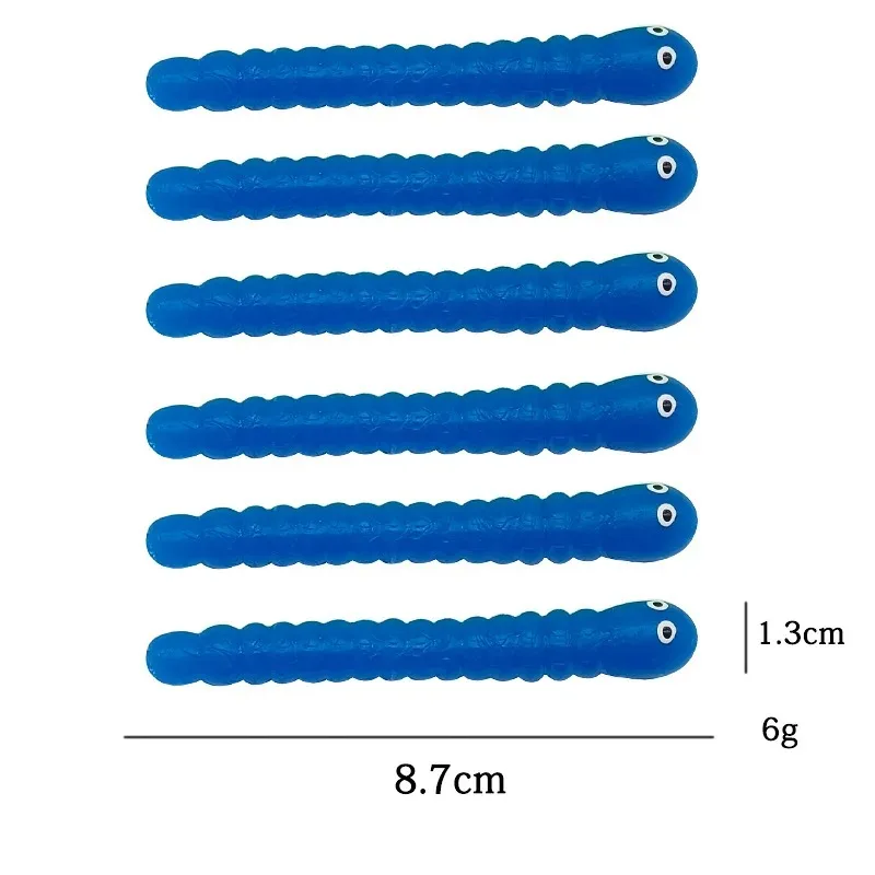 5 uds oruga de colores tirar gusano fideos Fidget juguetes cuerda elástica TPR cuerda antiestrés alivio del estrés autismo ventilación juguetes