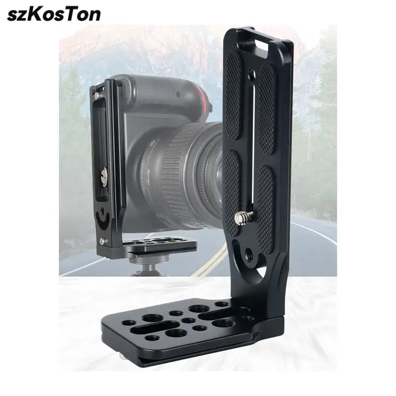 DSLR Camera Bracket Quick Release Plate Vertical Horizontal Switching Tripod Quick Release Plate For Canon Nikon Sony DJI Ronin