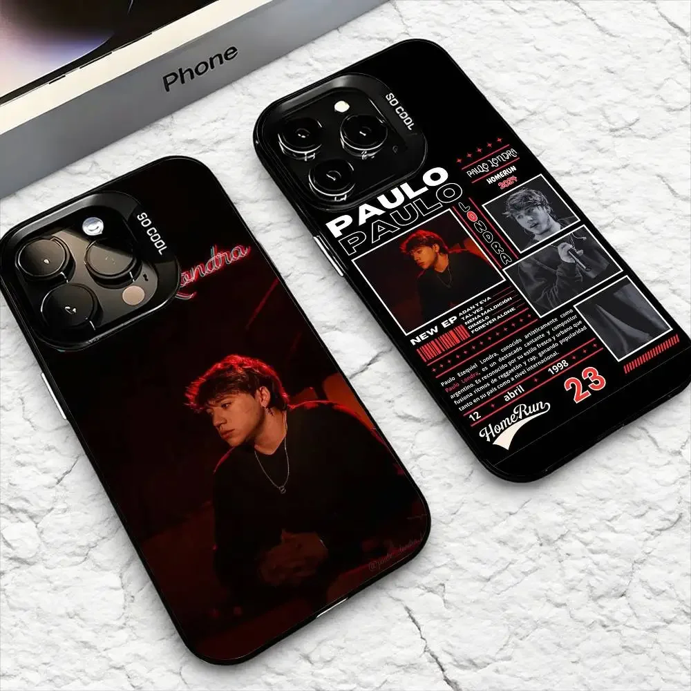 حافظة هاتف P-Paulo London العودة إلى اللعبة لهاتف آيفون 11 12 13 14 15 16Pro Max Plus غطاء هاتف مطلي