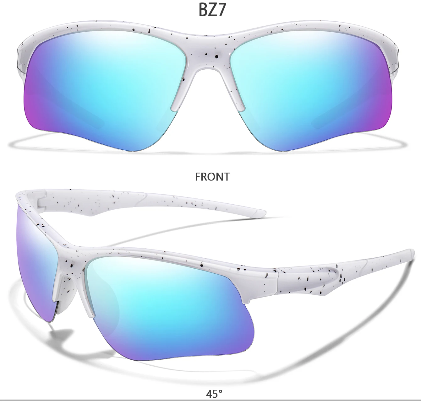Mode Radfahren Sonnenbrillen für Männer und Frauen Sport Fahrrad Outdoor MTB Fahrrad Brillen Camping Wandern Schutzbrillen UV400 – Detail 10