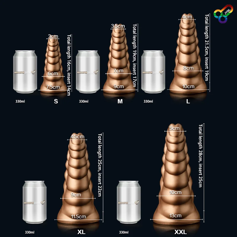 JYBL Kirin Huge Anal Plug Sex Toys Large Butt Plug Prostate Groove lubrication G-Spot Stimulation buttplug Anal Dilator For Gay