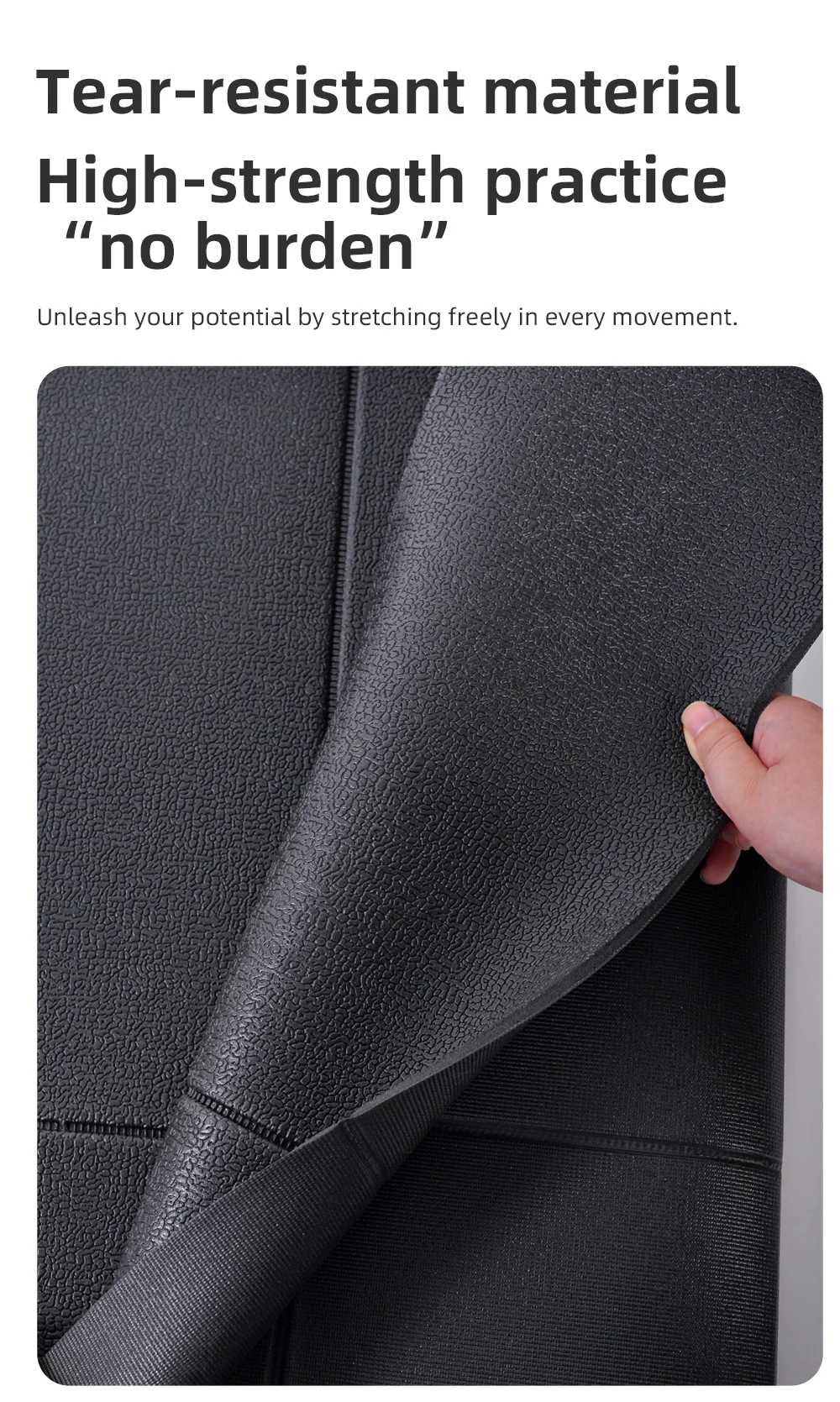 Thinkrider Trainingsmatte Yogamatte für Fahrrad Bicicletas Estaticas Trainer Übungsmatte für Trainer Floormat – Detail 5