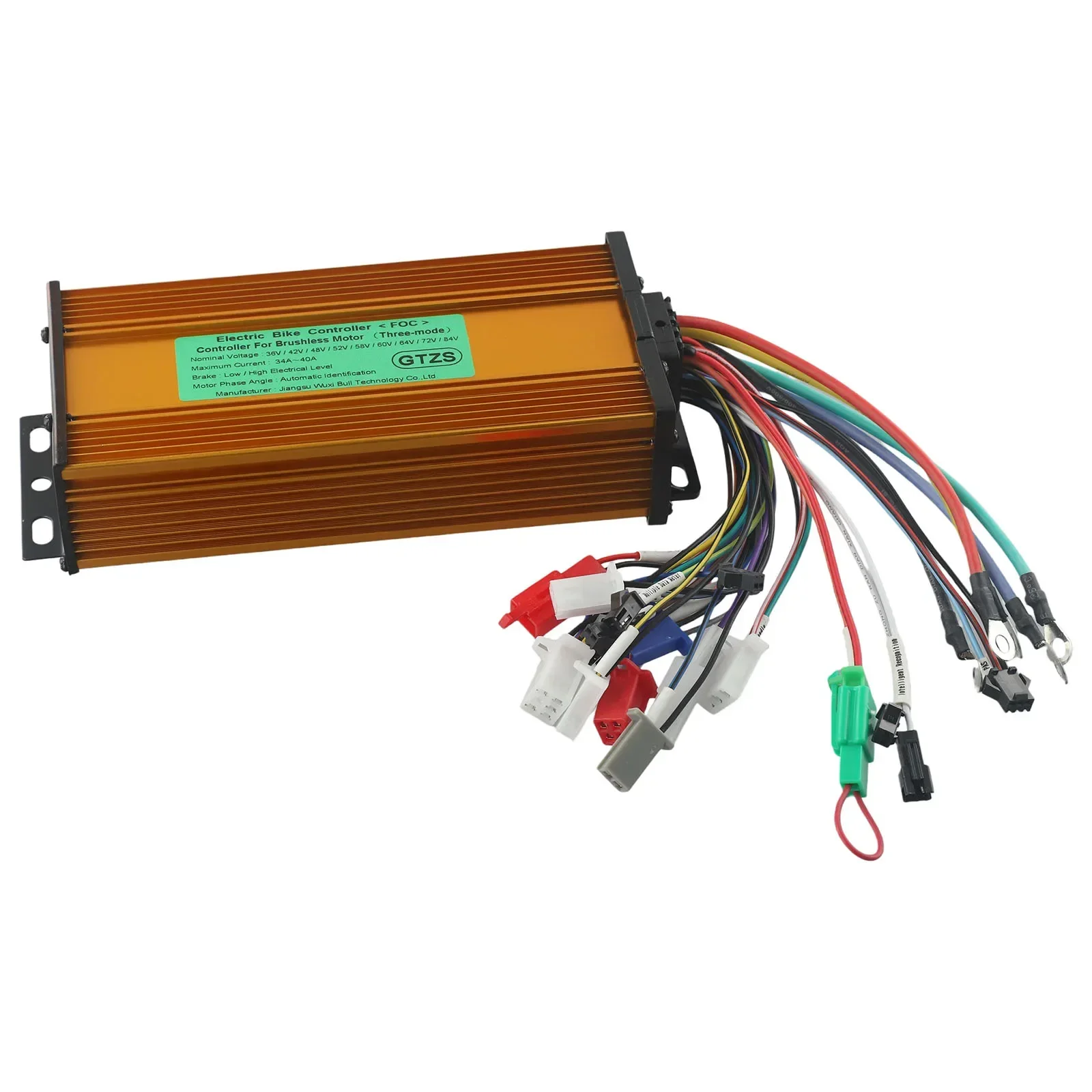 1200W Brushless Motor Controller Sine Wave 48V/60V/72V 35A 15mos For Electric Bike Trycycle E-bike Scooter Brushless