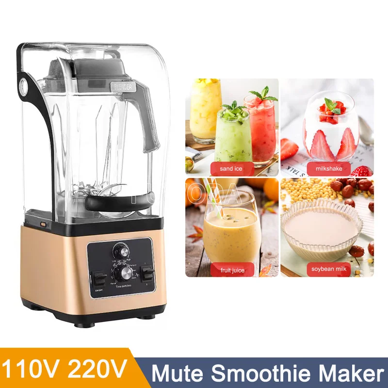 Wall Breaking Machine Blender 42000 Peak RPM Sound Insulation Mute shock Bar Blender Smoothies Machine