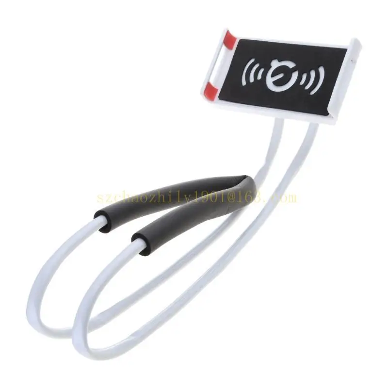 62KA 핸드폰 스탠드, 넥 핸드폰 홀더, 유연한 긴 팔 gooseneck 전화 홀더, 360도 회전