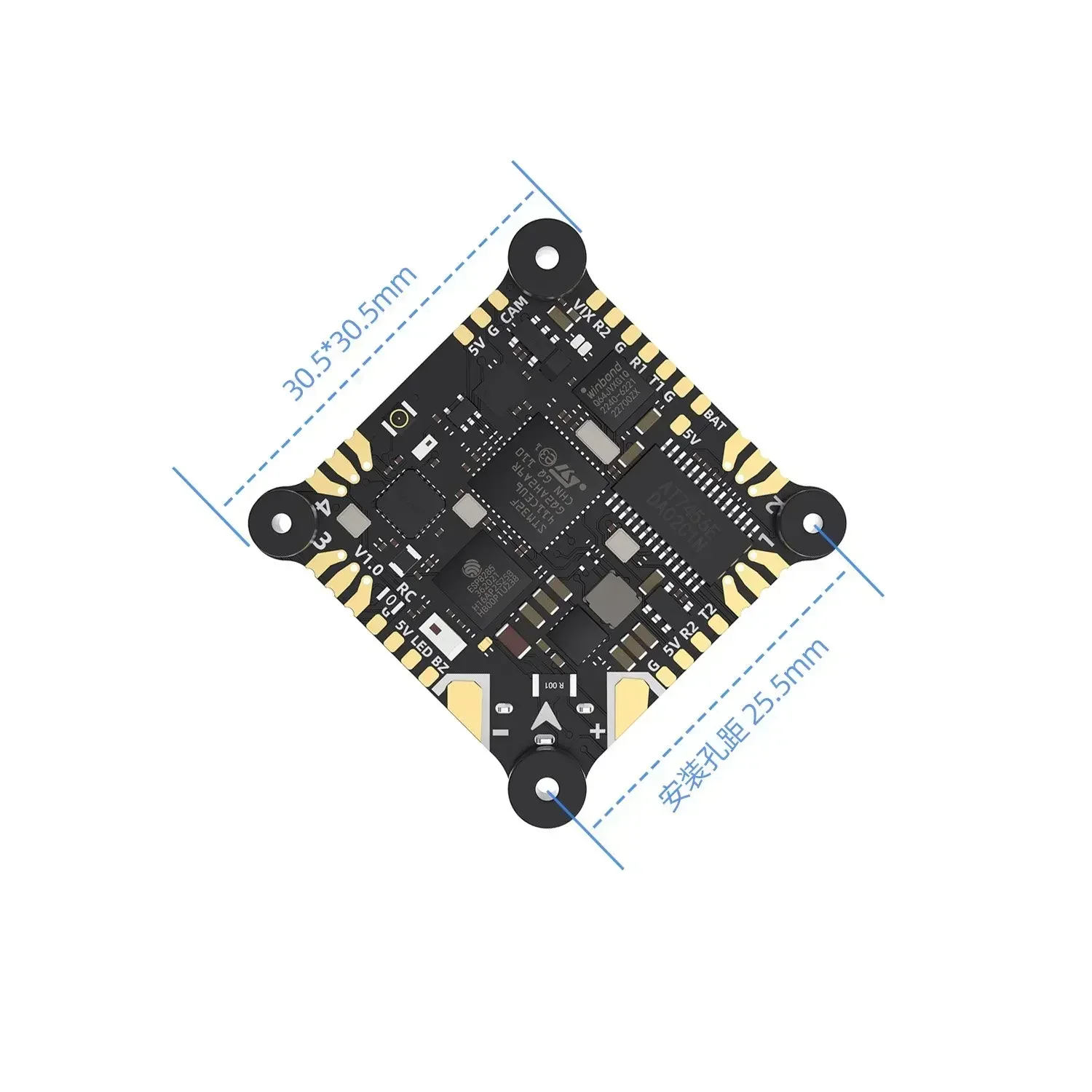 

Контроллер полета GEPRC TAKER F411-12A-E AIO