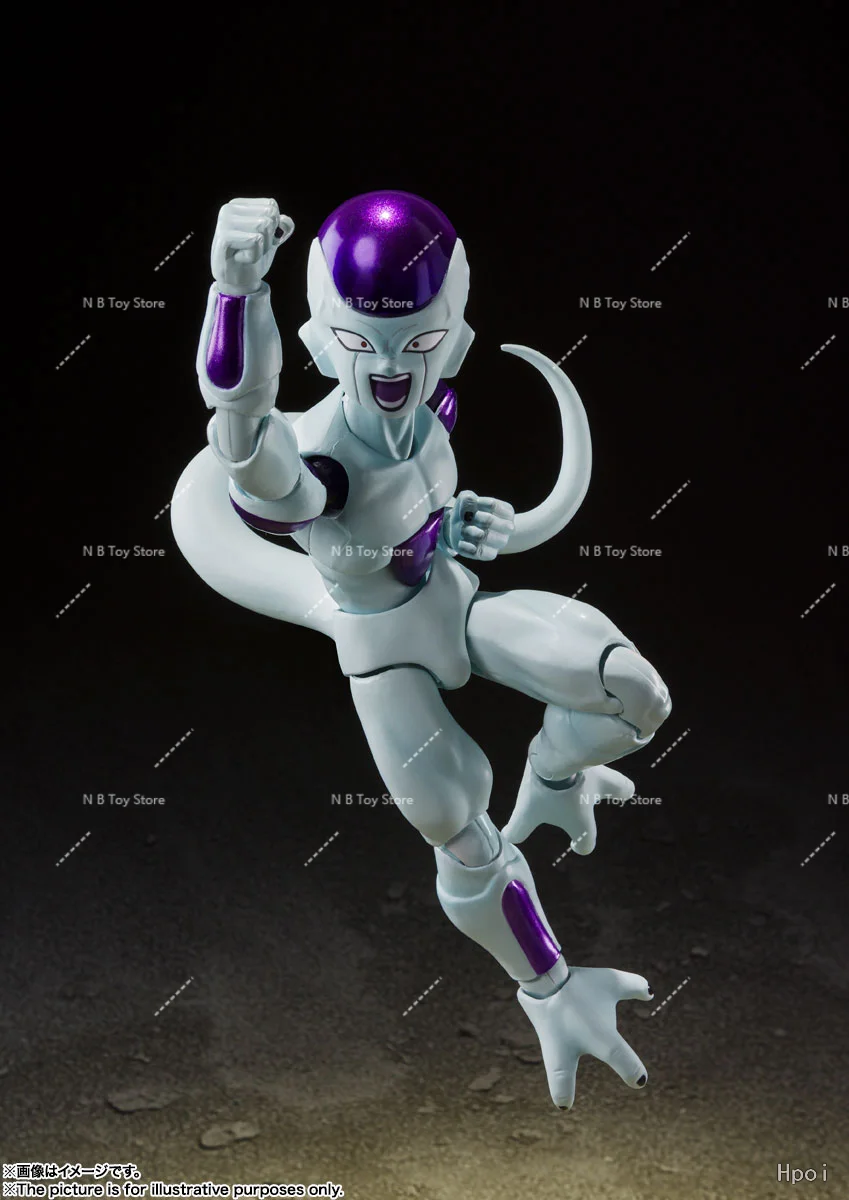 متوفر في المخزون بانداي S.H.Figuarts لعبة دراغون بول Z Shf فريزا الشكل الرابع 4th شكل لعبة مجسمة هدية #4