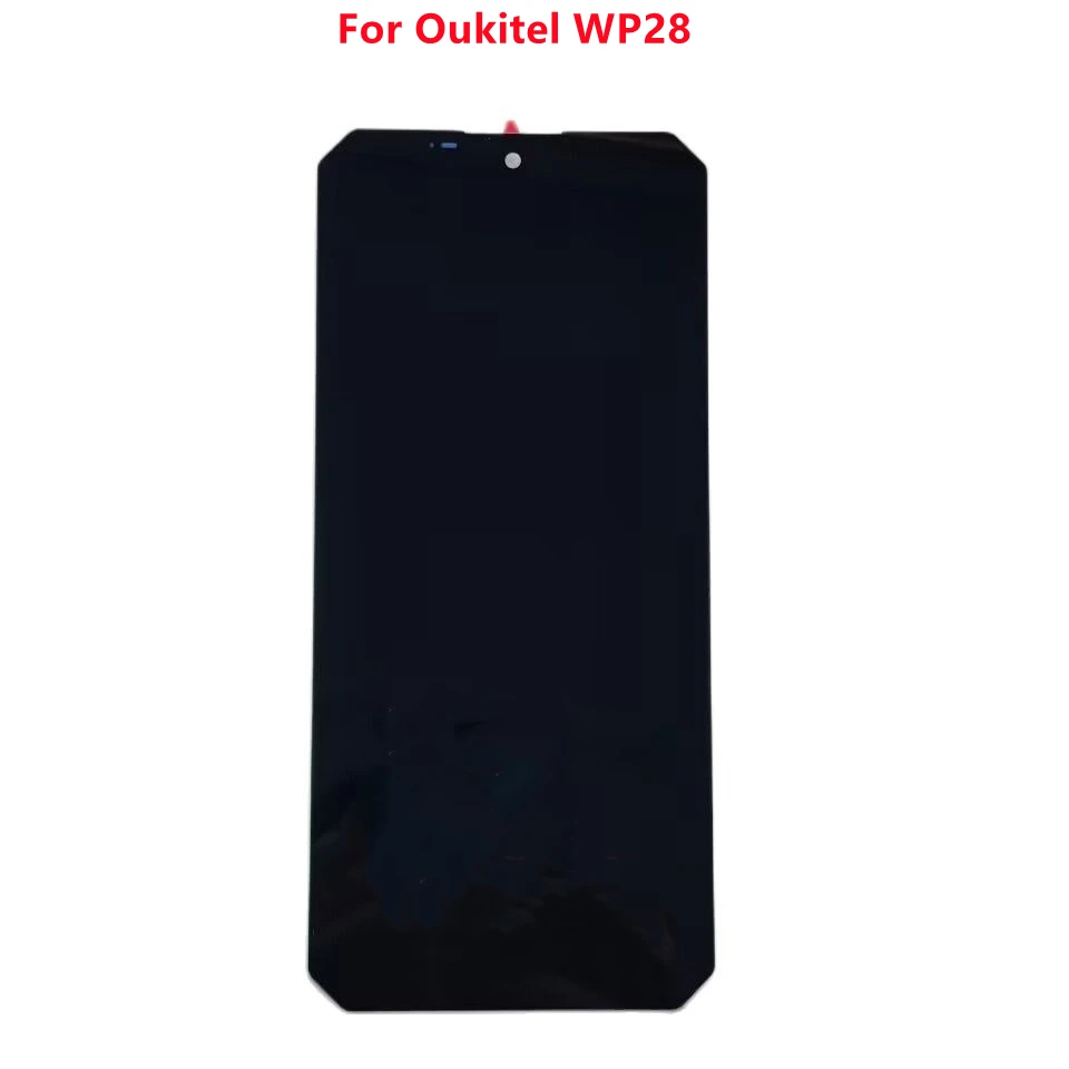Nowy oryginalny wyświetlacz LCD Oukitel WP28 ekran dotykowy digitalizowany zamiennik zespołu dla telefonu Oukitel WP28
