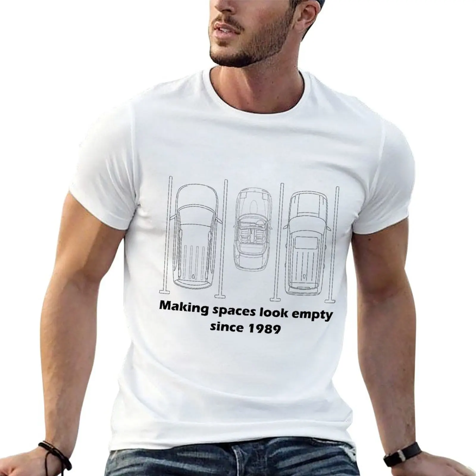MX-5 making spaces look empty since 1989 T-Shirt summer clothes sublime mens graphic t-shirts pack