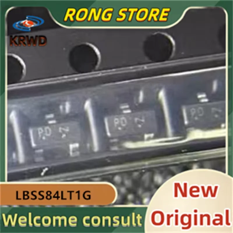(50 uds/100 uds) PD P0 PO LBSS84LT1G LBSS84 SOT-23 50V-130mA nuevo y Original Chip IC