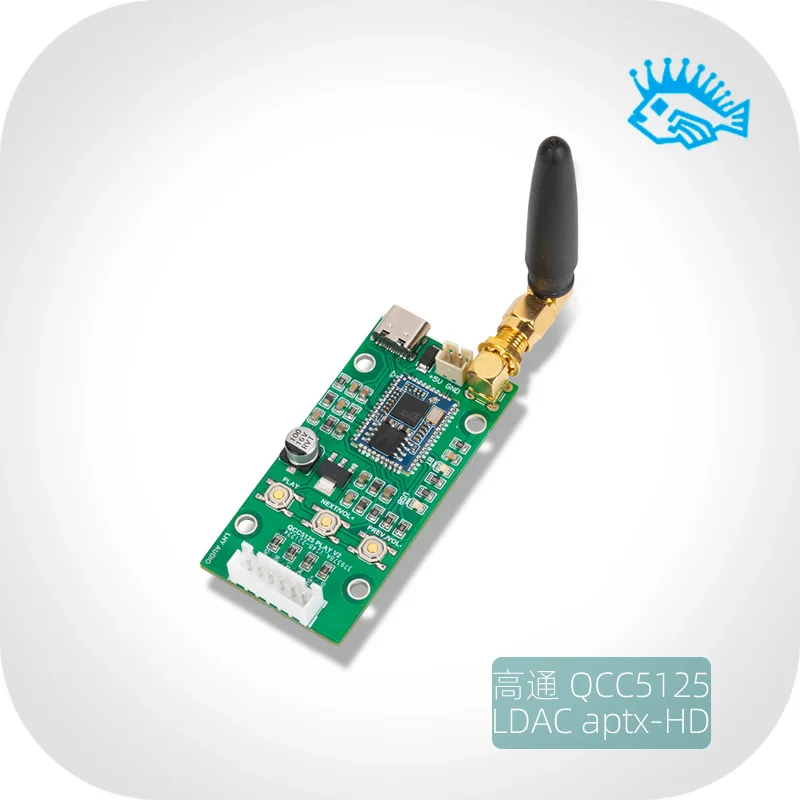 HIFI QCC5125 5,1 Bluetooth USB tipo C placa adaptadora de entrada salida IIS 96KHz