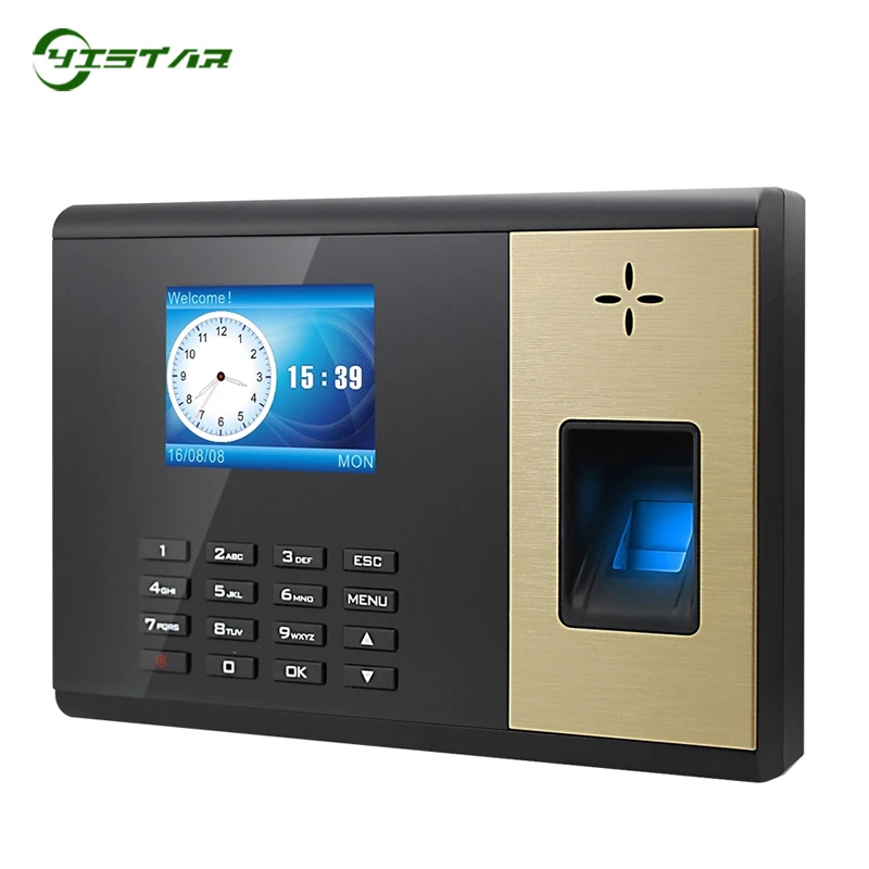 Fingerprint Time Attendance Terminal USB Time Clock Linux System YS52 Fingerprint Employee Attendance Machine