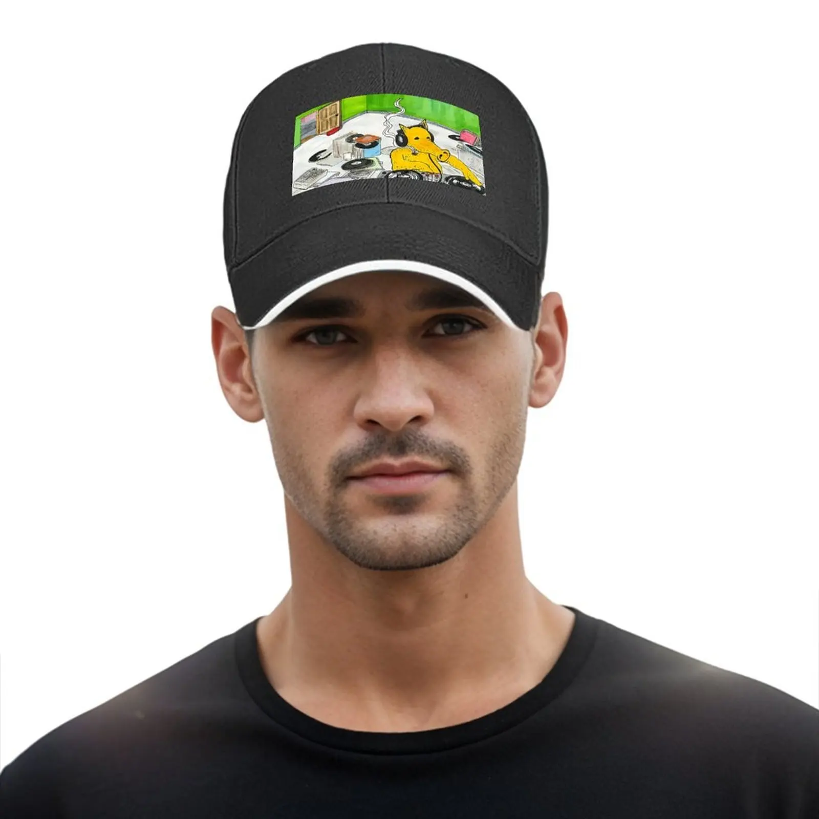 Quasimoto DJ قبعة بيسبول Sunhat قبعات الشاطئ على عرض قبعة الشاطئ للنساء 2025 للرجال #5