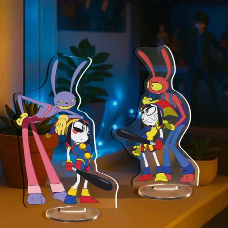 

15Cm Acrylic Standees for Pomni Jax Caine Anime Amazingdigitalcircus Standee Desktop Collection Accessories Decoration Fan Gift